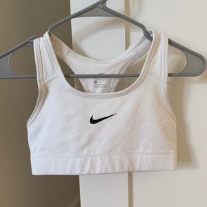 Nike Women's White Sports Bra